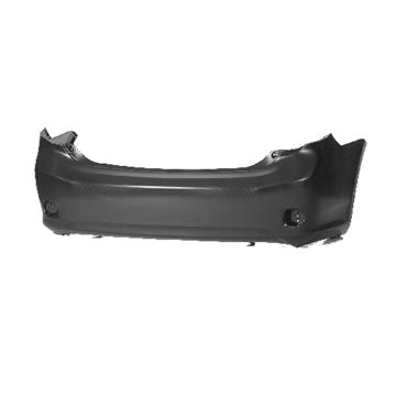 Bumper Cover Rear Japan Built CAPA for Toyota Corolla 2009-2010