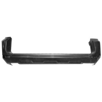 Bumper Cover Rear w/Wheel Opening Flares w/Gate Mtd Spare CAPA for Toyota RAV4 2009-2012