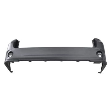 Bumper Cover Rear w/o Park Assist Sensors Primed CAPA for Toyota Sienna SE SE Premium 2011-2020