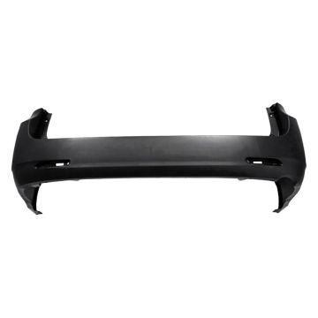 Bumper Cover Rear w/o Park Assist Sensors Primed CAPA for Toyota Sienna Limited Base LE XLE Limited Premium XLE Premium 2011-2020
