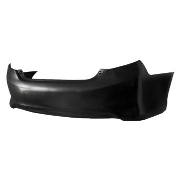 Bumper Cover Rear Primed CAPA for Toyota Camry L LE Hybrid LE Hybrid XLE XLE Hybrid SE 2012-2014