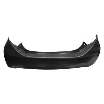 Bumper Cover Rear Primed for Toyota Prius C 2012-2016