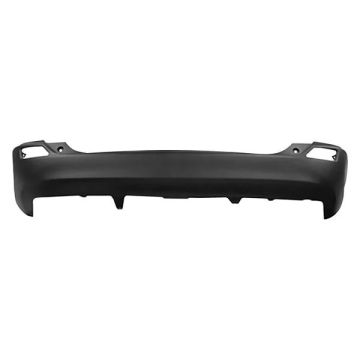 Bumper Cover Rear w/o Parking Sensors Textured for Toyota RAV4 2013-2015