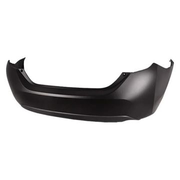 Bumper Cover Rear Textured Lower Primed CAPA for Toyota Corolla 2014-2019