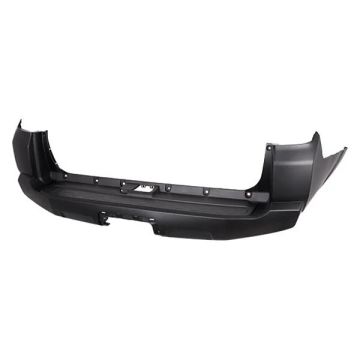 Bumper Cover Rear w/o Chrome Trim Primed CAPA for Toyota 4Runner SR5 SR5 Premium 2014-2024