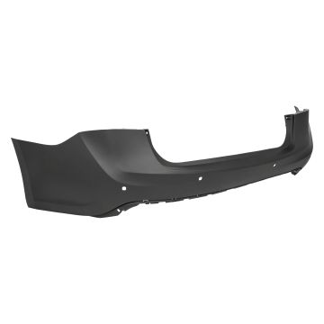 Bumper Cover Rear w/Parking Sensors Primed for Toyota Avalon Limited XLE XLE Touring XLE Premium Hybrid Limited Hybrid XLE XLE Touring SE Hybrid XLE Premium Hybrid XLE Touring Touring XLE Plus Hybrid XLE Plus 2013-2017