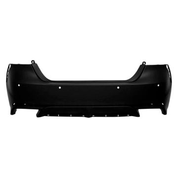 Bumper Cover Rear w/Driver Assist Pkg w/o TRD Pkg w/Parking Sensors Primed for Toyota Camry XSE 2018-2020