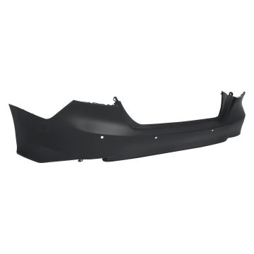Bumper Cover Rear w/Parking Sensors Primed for Toyota Camry LE Hybrid XLE XLE XLE Navi 2018-2020