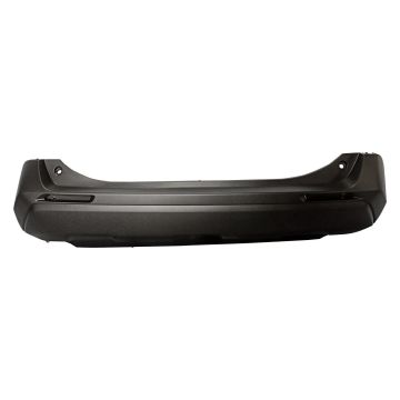Bumper Cover Rear w/o Parking Sensors Textured CAPA for Toyota RAV4 Adventure LE Hybrid LE Hybrid XLE XLE Premium XLE Hybrid XLE Premium Hybrid Woodland Edition 2019-2024