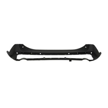 Bumper Cover Rear w/Parking Sensors Textured CAPA for Toyota RAV4 Limited Hybrid Limited Adventure Trail TRD Off-Road 2019-2024