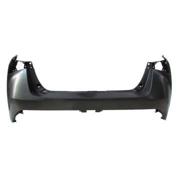 Bumper Cover Rear w/o Park Sensors Primed for Toyota Prius 2019-2022