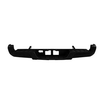 Bumper Assembly Rear w/o Towing Hitch w/o Parking Assist Black for Toyota Tacoma 2016-2023