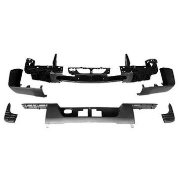 Bumper Assembly Rear Resin To 1-17 w/o Tow Hitch w/o Park w/o Blind Spot for Toyota Tundra 2016-2017
