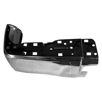 Bumper Extension Rear Left Outer w/o Parking Assist Chrome for Toyota Tundra 2014-2016