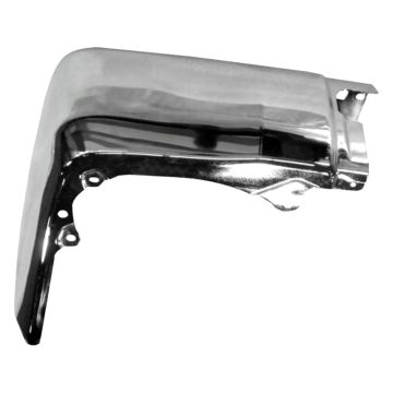 Bumper Extension Rear Left Outer w/o Parking Assist Chrome CAPA for Toyota Tundra 2014-2016