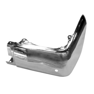 Bumper Extension Rear Left Outer w/Parking Assist Chrome CAPA for Toyota Tundra 2014-2016