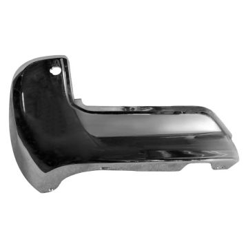 Bumper Extension Rear Left Outer End Cap w/Parking Assist Chrome for Toyota Tacoma 2016-2023