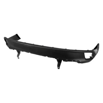 Bumper Cover Rear Lower w/o Chrome Trim Textured CAPA for Toyota Highlander Limited LE XLE LE Plus Hybrid Limited Hybrid LE Hybrid XLE SE Limited Platinum Hybrid Limited Platinum 2014-2019