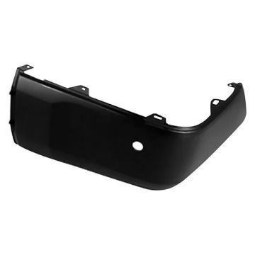 Bumper Cover Rear Left Plastic Bumper Extension Cover w/Towing Pkg w/Parking Assist Primed for Toyota Tundra 2014-2016