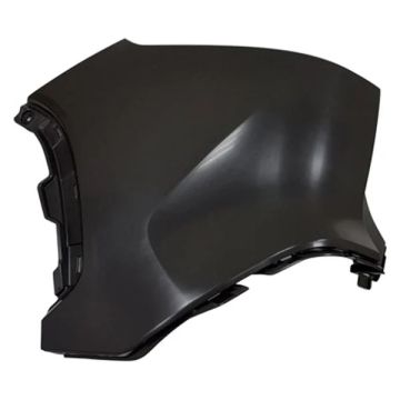 Bumper Cover Rear Left Primed CAPA for Toyota Corolla Cross 2022-2024