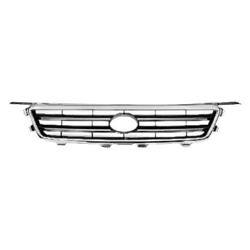 Grille Assembly Primed for Toyota Camry 2000-2001