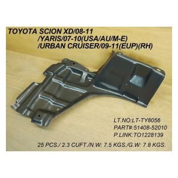 Engine Cover Right Lower for Toyota Yaris 2007-2012