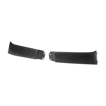 Fender Insert Front Right w/o Headlamp Washers Black for Toyota Sequoia Tundra