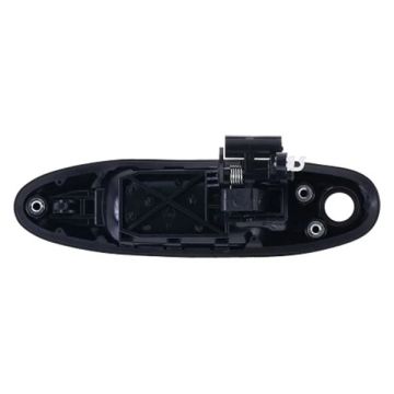 Exterior Door Handle Front Right Black Code 202 Smooth for Toyota Sequoia Tundra