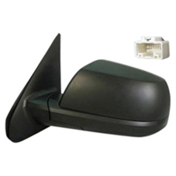 Door Mirror Assembly Left Power Heated w/Cold Climate Spec for Toyota Tundra Base SR5 2007-2013
