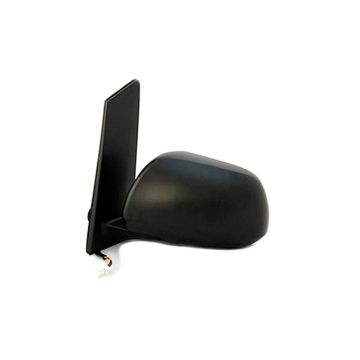 Door Mirror Assembly Left Power w/o Memory Flat Black Textured for Toyota Sienna 2011-2014