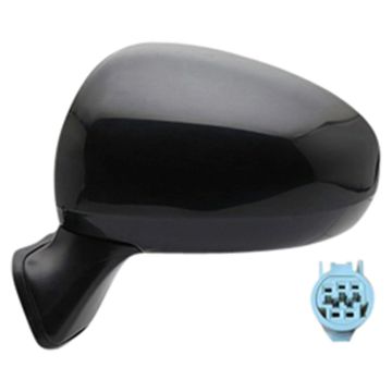 Door Mirror Assembly Left Type L Power Non-Heated Foldaway for Toyota Prius 2010-2015
