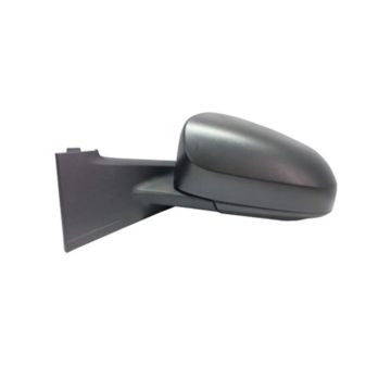 Door Mirror Assembly Left Power Non-Heated Black w/Cover for Toyota Yaris 2012