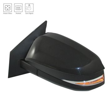 Door Mirror Assembly Left w/Signal Lamp w/o BLIS North America Built for Toyota RAV4 Limited LE XLE 2016-2018