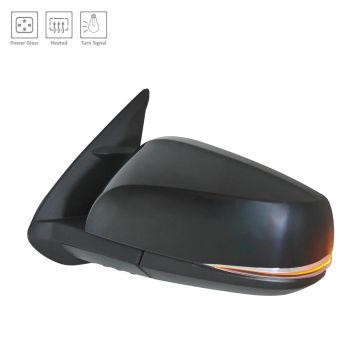 Door Mirror Left w/o Blind Spot Detection w/Signal Lamps w/Cover for Toyota Tacoma 2016-2023