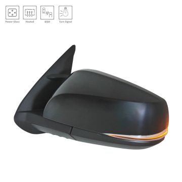 Door Mirror Left w/Blind Spot Detection w/Signal Lamps w/Cover for Toyota Tacoma 2016-2023