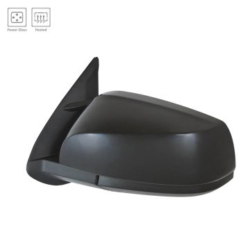 Door Mirror Left w/o Blind Spot Detection w/o Signal Lamps w/Cover for Toyota Tacoma 2016-2023