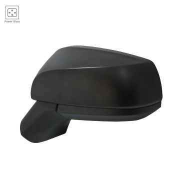 Door Mirror Assembly Left w/o Side View Camera w/o Blind Spot Detection w/Cover Textured for Toyota RAV4 2019-2021