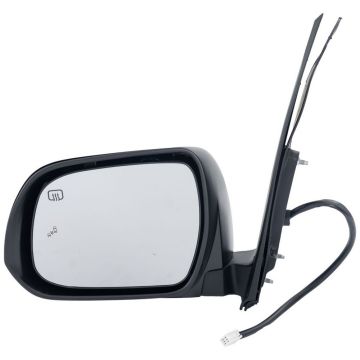 Door Mirror Assembly Left w/o Around View Monitor w/Blind Spot Detection w/o Memory for Toyota Sienna 2018-2020