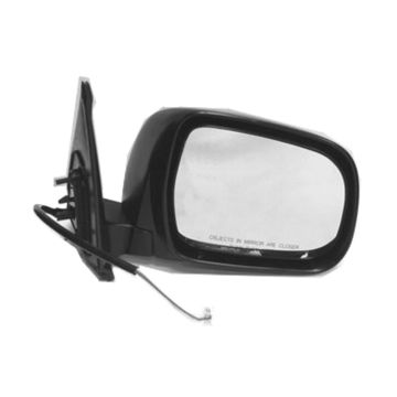 Door Mirror Assembly Right Power Matte Black for Toyota Tacoma 2005-2011