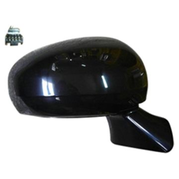 Door Mirror Assembly Right Power Heated Black for Toyota Venza 2009-2012