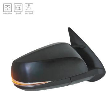 Door Mirror Right w/o Blind Spot Detection w/Signal Lamps w/Cover for Toyota Tacoma 2016-2023