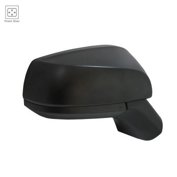 Door Mirror Assembly Right w/o Side View Camera w/o Blind Spot Detection w/Cover Textured for Toyota RAV4 2019-2021