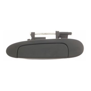 Exterior Door Handle Rear Left Black for Toyota Echo 2000-2005