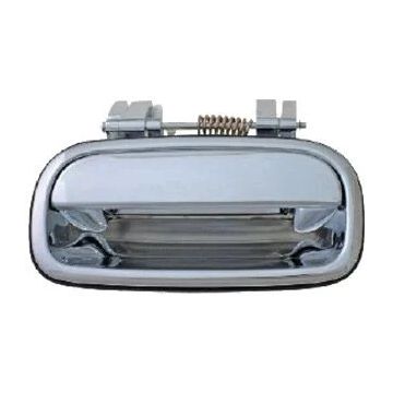 Exterior Door Handle Rear Left Black (Code 202) for Toyota Tundra Extended Cab Pickup 2000-2006