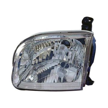 Headlight Assembly Composite Left for Toyota Tundra Standard Cab Pickup 2000-2004