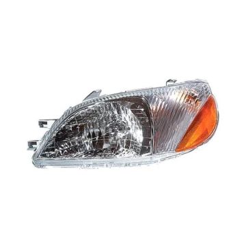 Headlight Assembly Composite Left for Toyota Echo 2000-2002