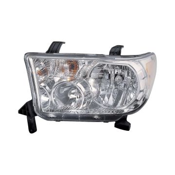 Headlight Assembly Composite Left w/o Level Adjuster for Toyota Sequoia Tundra