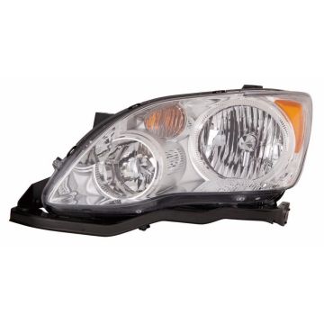 Headlight Assembly Composite Left Halogen CAPA for Toyota Avalon 2008-2010