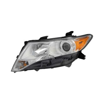 Headlight Assembly Composite Left Halogen CAPA for Toyota Venza 2009-2016