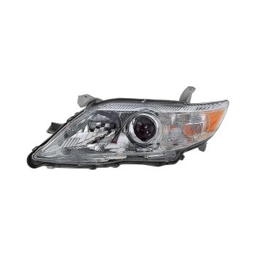 Headlight Assembly Composite Left USA Built for Toyota Camry Base LE XLE 2010-2011